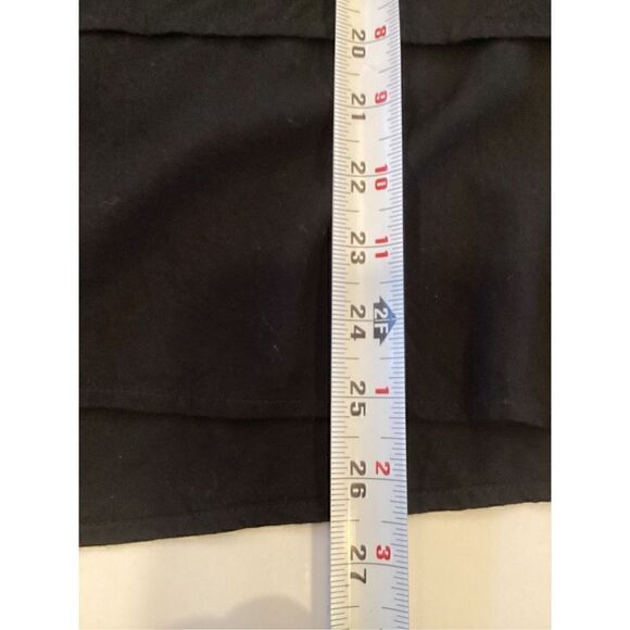 Sundance Womens Frayed Sleeveless Tiered Top Sz M Black Stretch - Picture 6 of 8